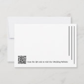 Klassische Skripttypkarte Save the Date (Rückseite)