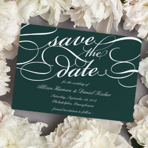 Klassische SkriptWedding Save the Date   Jäger