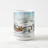 Klassische Sleigh-FahrTasse Kaffeetasse (Mittel)