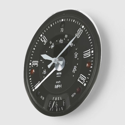 Klassische Smith Speedo Clock Große Wanduhr (Winkel)