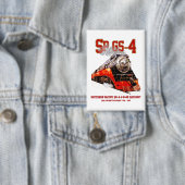 Klassische Southern Pacific GS-4-Dampflokomotive Button (Insitu)