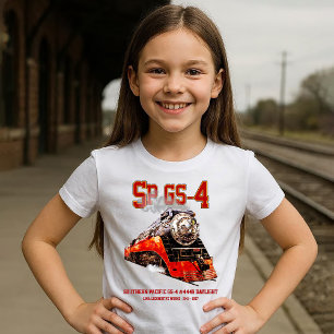 Klassische Southern Pacific GS-4-Dampflokomotive T-Shirt