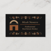 Klassische Southwestern Real Anwesen Business Card Visitenkarte (Vorderseite)