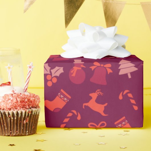 Klassische Special Joyful Vintag Birthday Geschenkpapier (Geburtstagsparty)