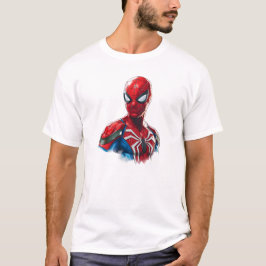 Klassische Spider-Man-Kunstillustration T-Shirt