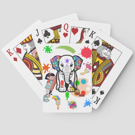 Klassische Spielkarten (Rückseite)