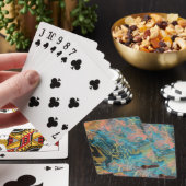 Klassische Spielkarten - abstraktes Design (In Situ)