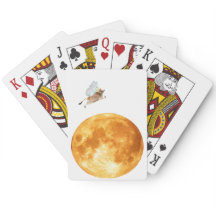Klassische Spielkarten der heiligen Kuh