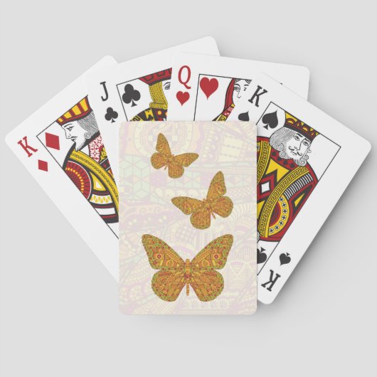 Klassische Spielkarten der Indischen Monarchie (Rückseite)