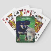 Klassische Spielkarten für personalisiertes Heimti (Rückseite)