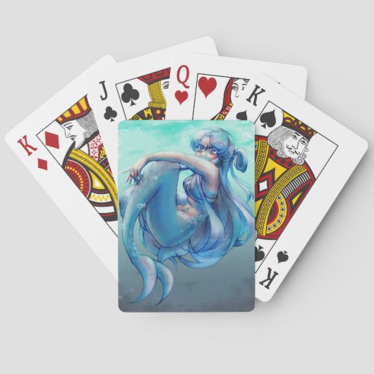 Klassische Spielkarten in Blasen (Rückseite)