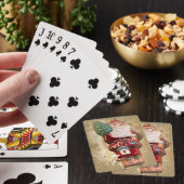 Klassische Spielkarten mit antiken Santa Maria Nov (In Situ)