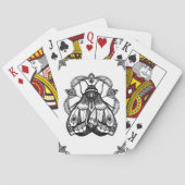 Klassische Spielkarten mit Fantasiedesign. (Rückseite)