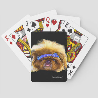 Klassische Spielkarten Pekingese