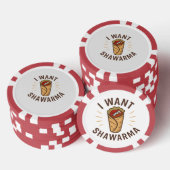 Klassische Spielkarten Pokerchips (Stapel)