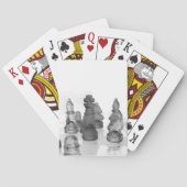 Klassische Spielkarten Schach. (Rückseite)