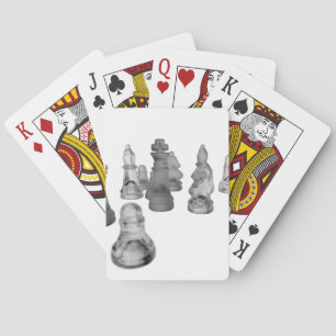 Klassische Spielkarten Schach.