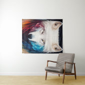 Klassische Spielkarten Wandteppich (Beispiel (Horizontal))