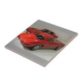 Klassische Split Window Red Corvette Fliese (Seite)
