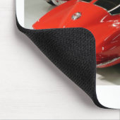 Klassische Split Window Red Corvette Mousepad (Ecke)