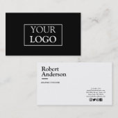 Klassische Standard-Visitenkarte Visitenkarte (Vorne/Hinten)