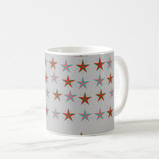 Klassische Star-Tasse Kaffeetasse (VorderseiteRechts)