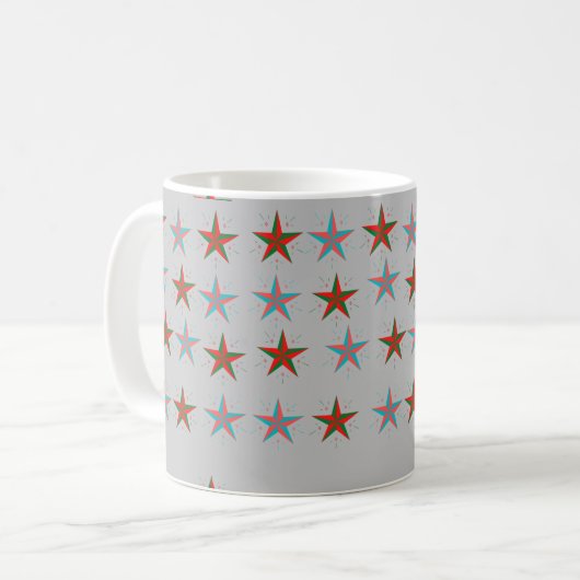 Klassische Star-Tasse Kaffeetasse (Vorderseite Links)