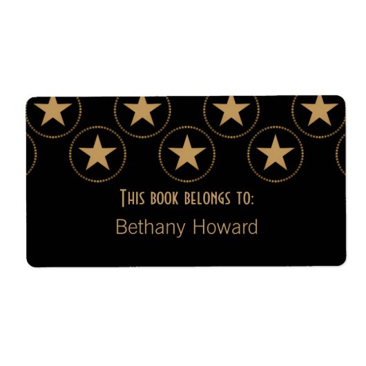 Klassische Sterne-Buchzeichen (Vorne)