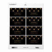 Klassische Sterne-Buchzeichen (Vorne)