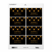 Klassische Sterne-Buchzeichen (Vorne)