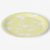 Klassische Sternpapierplatte Pappteller (Schrägansicht)