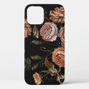Klassische Stickerei Vintage Knospen von Rose Must Case-Mate iPhone Hülle