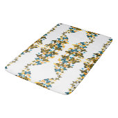 Klassische Stile Butterflies Badematte (Schrägansicht)