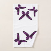 Klassische Stile Butterflies Badhandtuch Set (Handtuch)