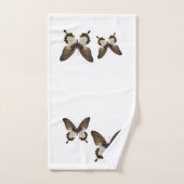 Klassische Stile Butterflies Badhandtuch Set (Handtuch)