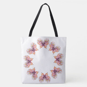 Klassische Stile Butterflies Tasche