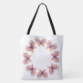 Klassische Stile Butterflies Tasche (Rückseite)