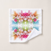 Klassische Stile Florals Badhandtuch Set (Waschlappen)