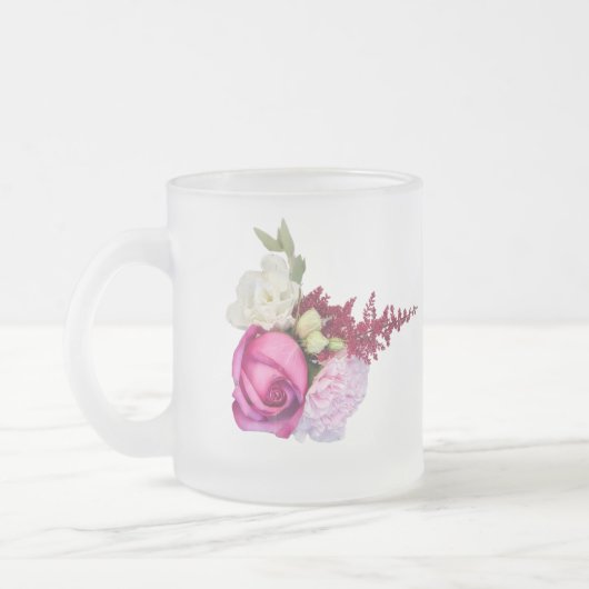 Klassische Stile Florals Mattglastasse (Links)