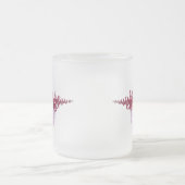 Klassische Stile Florals Mattglastasse (Mittel)