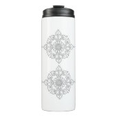 Klassische Stile Florals Thermosbecher (Vorderseite)