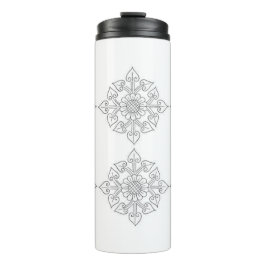 Klassische Stile Florals Thermosbecher