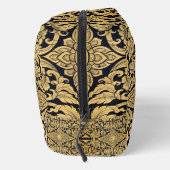 Klassische Stile Scrollwork Druckknopfbeutel Waschbeutel (Rechts)