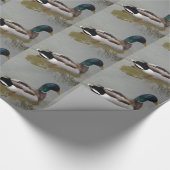 KLASSISCHE STOCKENTEN-ENTE GESCHENKPAPIER (Ecke)