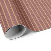 Klassische Streifen (Feiertag) Geschenkpapier (Rolleneckpunkt)