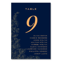 Klassische subtile Muster Namen Navy Blue