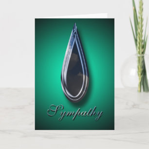 Klassische Sympathiekarte   Verlust Karte