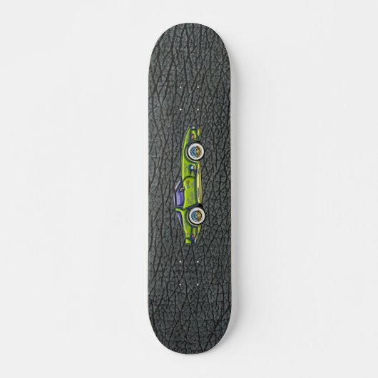 Klassische T Spitzenkorvette u. Skateboard (Vorne)