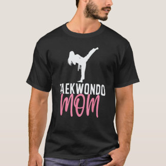 Klassische Taekwondo-Mutter Taekwondo Mutter Karat T-Shirt