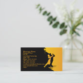 Klassische Tanzen-Geschäfts-Visitenkarte Visitenkarte (Stehend Vorderseite)